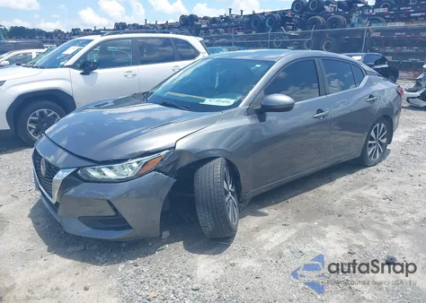 2021 Nissan Sentra Sv Xtronic Cvt из США, поврежденный, VIN 3N1AB8CV0MY202405